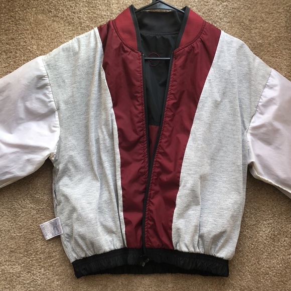 COPY - Women’s VINTAGE Nike Black/Maroon Windbreaker Jacket sz M (8-10) - Picture 11 of 16